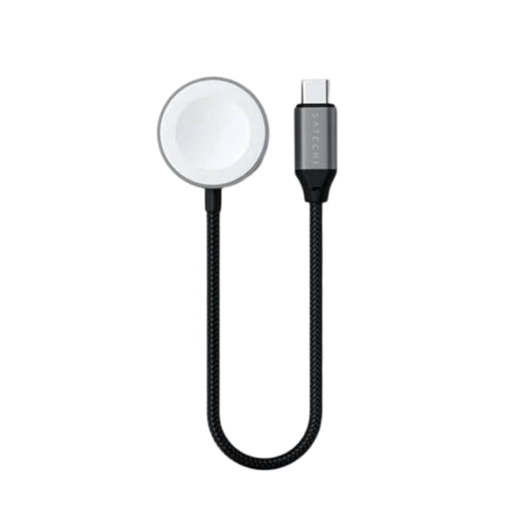 Satechi Cable de carga rápida MFi magnético para Apple Watch Gris - Nuevo