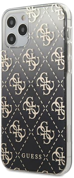 Étui Guess pour iPhone 12/12 Pro 6.1 Noir 4G Gradient