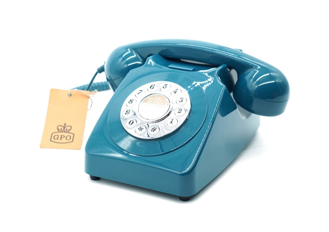 Téléphone Fixe Rétro GPO 746 PUSH – Bouton Poussoir, Compatible Box Internet - vue 4