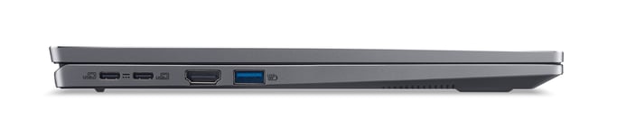 Acer Swift SFG14-63-R03J AMD Ryzen™ 7 8845HS Ordinateur portable 35,6 cm (14'') 2.8K 16 Go LPDDR5x-SDRAM 1 To SSD Wi-Fi 7 (802.11be) Windows 11 Home Gris