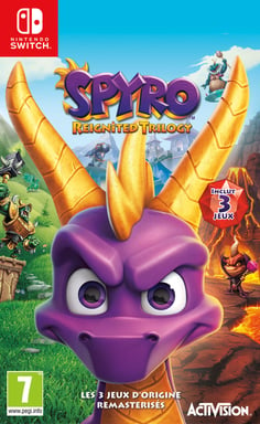 Activision Spyro Reignited Trilogy Standard Allemand, Anglais, Espagnol, Français, Italien, Néerlandais, Portugais Nintendo Switch