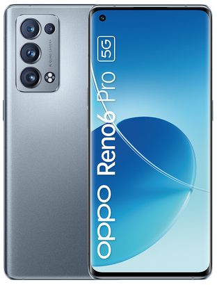 Reno 6 Pro 256 Go, Gris, débloqué