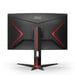 AOC G2 CQ27G2U/BK Pantalla plana para PC de 68,6 cm (27'') 2560 x 1440 píxeles Quad HD LED Negro, Rojo