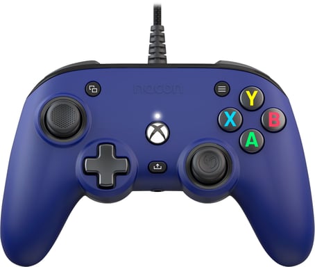 NACON Pro Compact Bleu USB Manette de jeu Analogique/Numérique Xbox Series S, Xbox Series X, PC, Xbox One