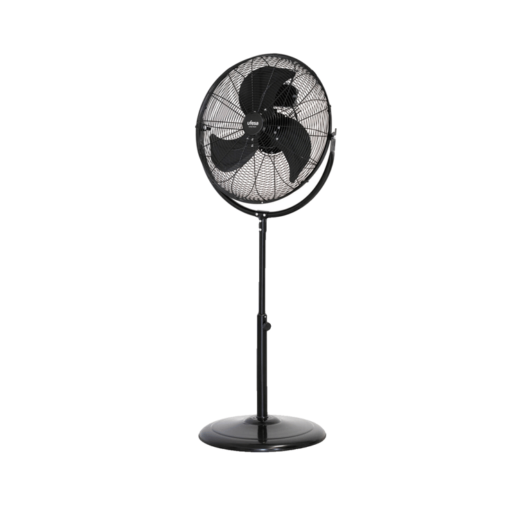 Ufesa ventilateur sur pied 3 vitesses inclinant noir 120 W