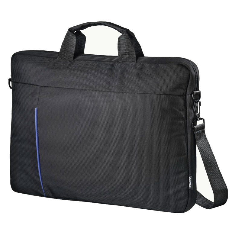 Sacoche d'ordinateur portable Le Cap , jusque 40cm (15,6 ), noire/bleue