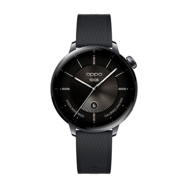 OPPO Watch X2 Mini 3,35 cm (1.32'') AMOLED 43.2 mm Numérique 466 x 466 pixels Écran tactile Noir Wifi GPS (satellite)