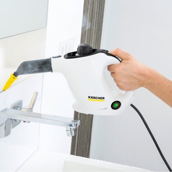 Nettoyeur vapeur Karcher SC 1 Easy Fix + kit sol Balai vapeur 2 en 1 3 bars Elimine jusqu`a 99.99 % des Neuf - vue 2