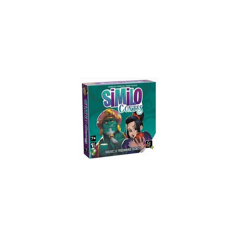 Jeu de société SIMILO : Devinez le personnage secret avec des indices créatifs - Neuf