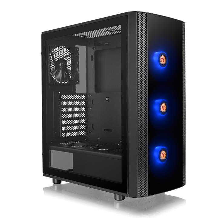 Thermaltake Versa J25 TG RGB Midi Tower - vue 2