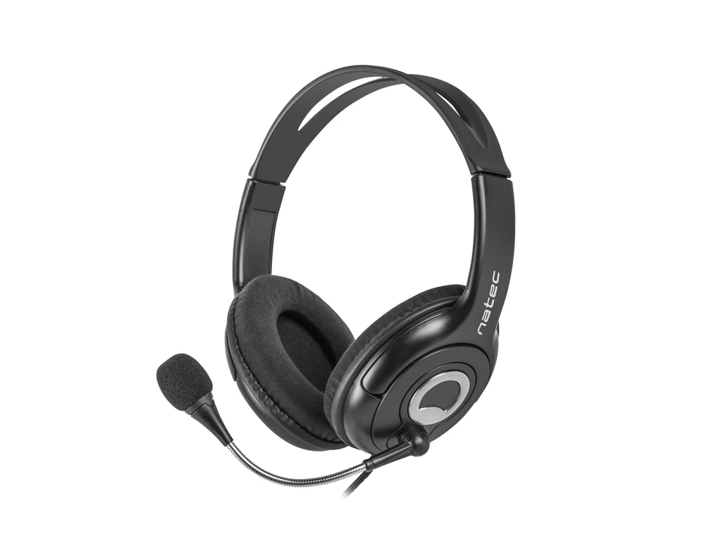 Casque NATEC Bear 2 – Avec Fil, Microphone, Stéréo