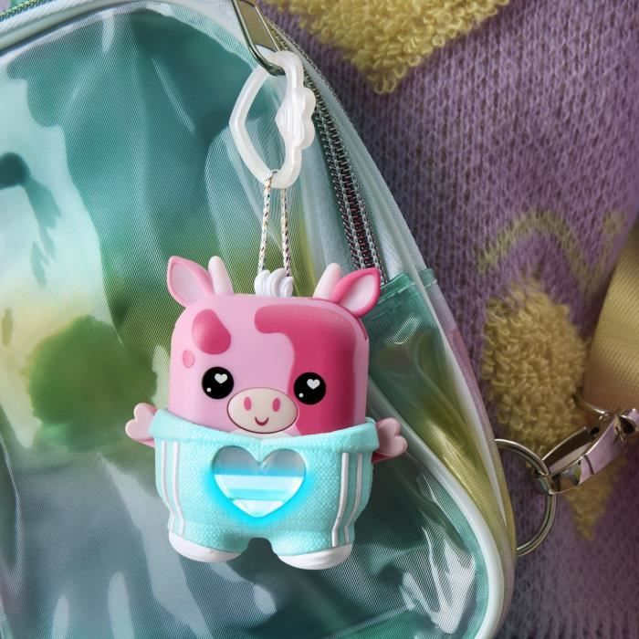 Hasbro Nano-mals Mootilda la vache rose compagnon électronique plus de 70 réactions pour enfants dès 5 ans pour garçon - vue 5