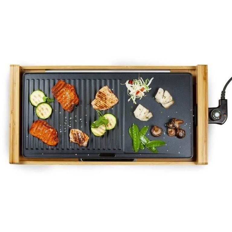 Plancha Grill DOMO DO9263G – Surface Inox 55 x 305 cm, 2200W - vue 3