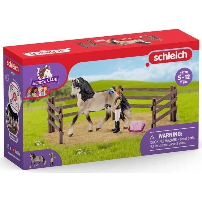 Schleich C kit de soin pour chevaux andaloux 42270 Horse Club c figurines pour enfants dès 5 ans