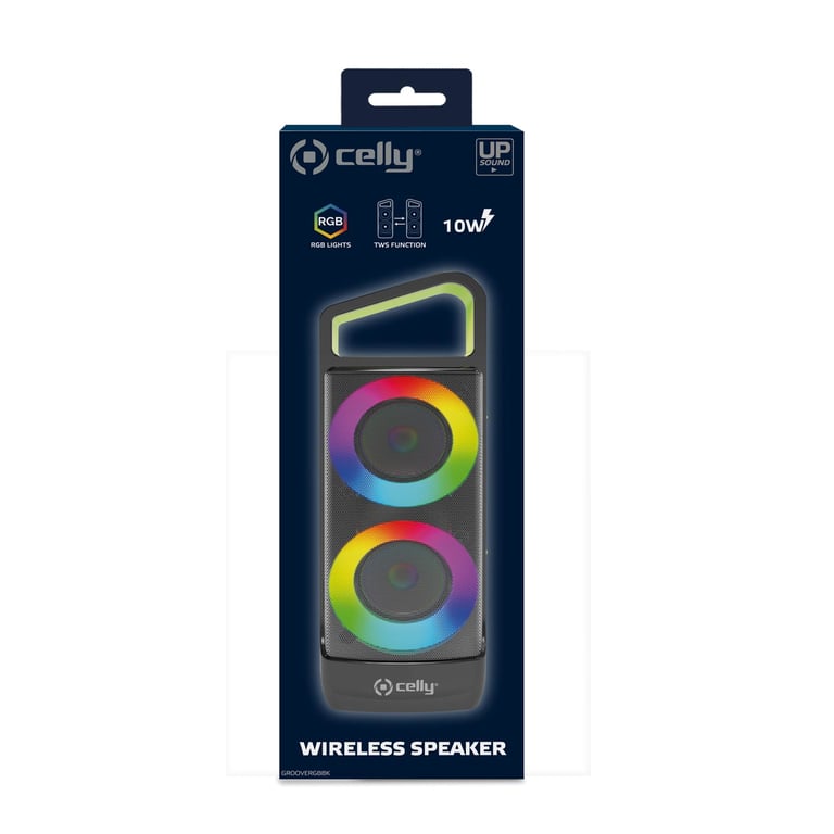 Celly GROOVERGBBK haut parleur portable et de fête Neuf - vue 3