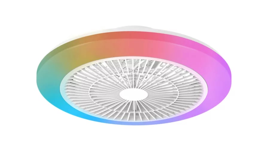 Philips Amigo RGB plafonnier ventilateur LED 50 cm + Neuf