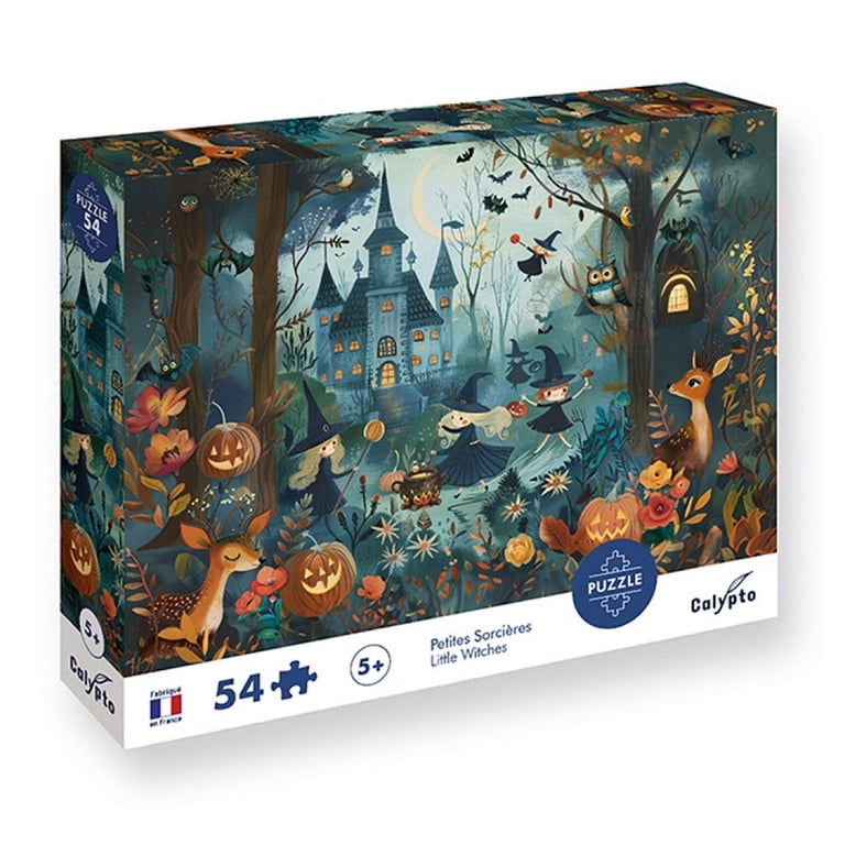 Puzzle 54 Pieces - Les Petites Sorcieres - Neuf