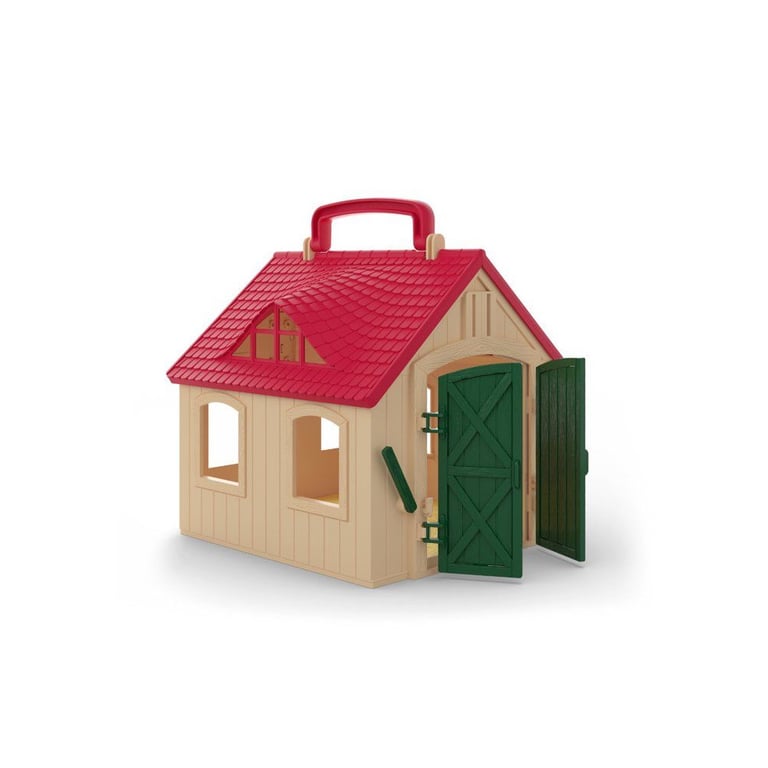 Schleich C Ferme Transportable + Figurines Mes Premiers Animaux Farm World dès 5 ans