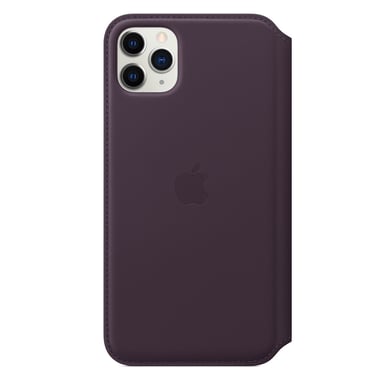 Apple MX092ZM/A funda para teléfono móvil 16,5 cm (6.5'') Folio Berenjena