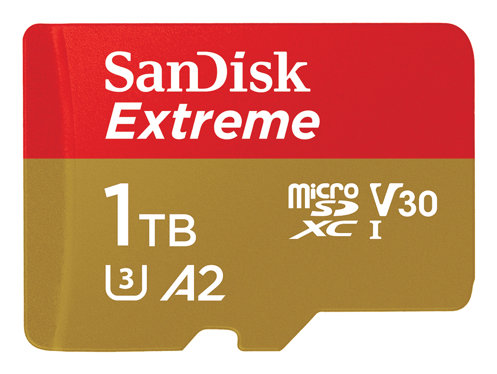 SanDisk Extreme 1 TB MicroSDXC UHS-I Clase 3 - Nuevo