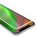 Verre trempé pour Apple iPhone XS MAX en TRANSPARENT avec du blanc Film de protection d'écran durci tempered glass plain ecran d'une dureté de 9H avec 3D Touch