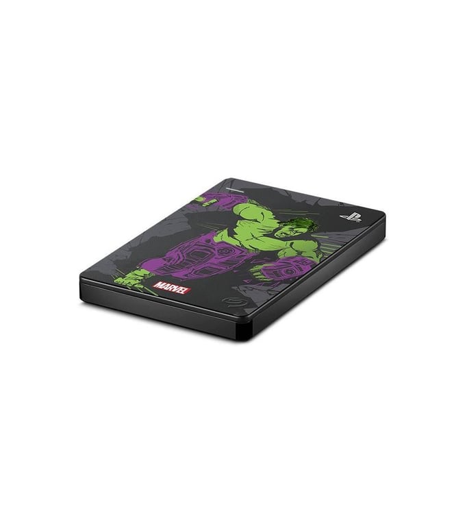 SEAGATE - Disque Dur Externe Gaming PS4 - Marvel Avengers Hulk - 2To - USB 3.0 (STGD2000204)