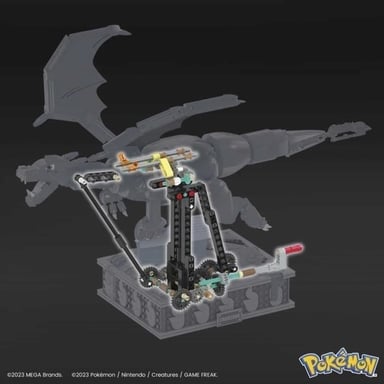 Mega Construx Pokemon Dracaufeu en mouvement