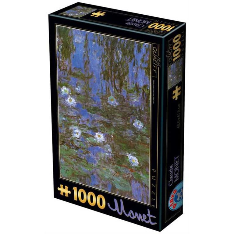 Puzzle 1000 pièces D Toys Claude Monet Nymphéas - vue 2