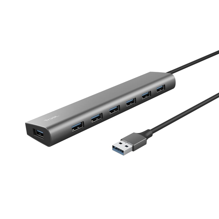 Trust Halyx USB 3.2 Gen 1 (3.1 Gen 1) Type-A 5000 Mbit/s Plata - Nuevo