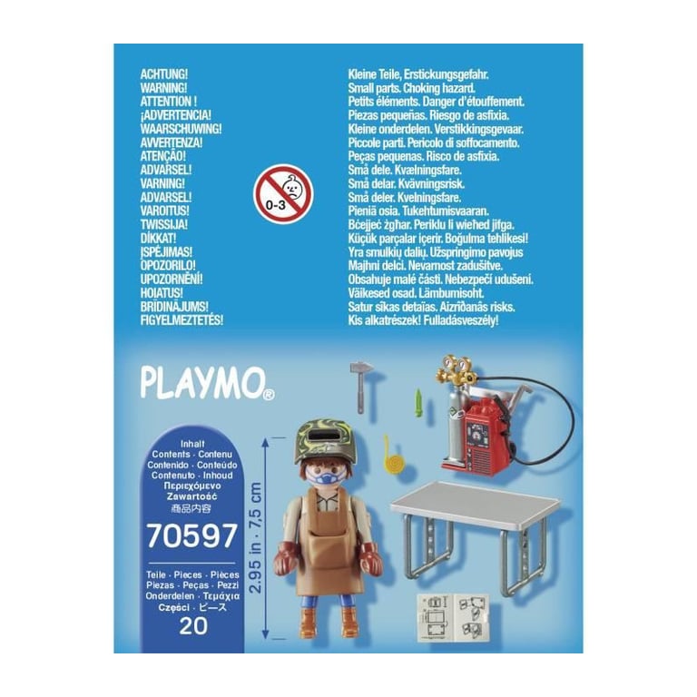 PLAYMOBIL - 70597 - Soudeur - Neuf