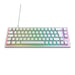 CHERRY K5V2 Compact clavier Gaming USB QWERTZ Allemand Blanc