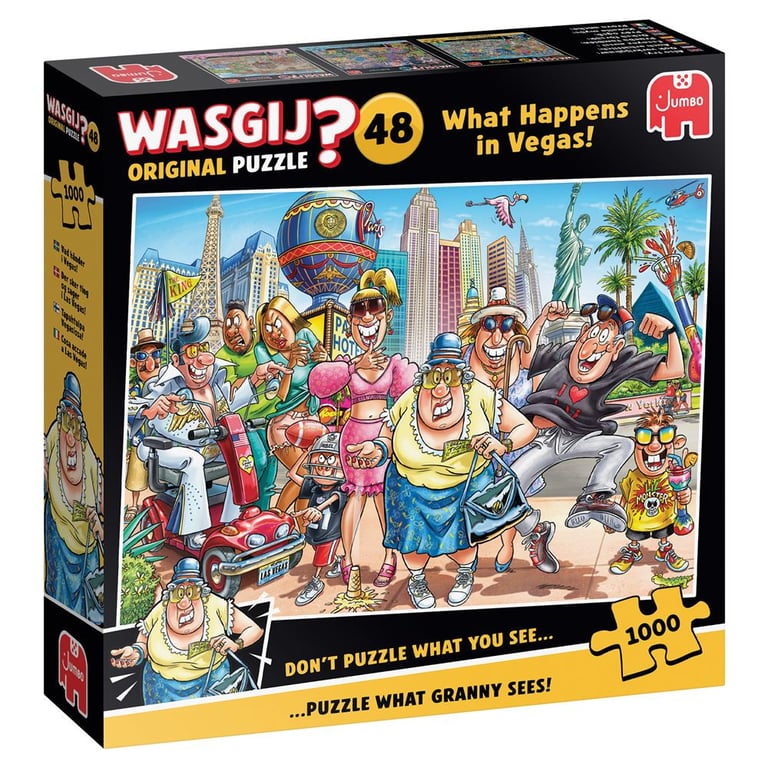 Puzzle Jumbo Wasgij What Happens in Vegas 1000 pièces - vue 2