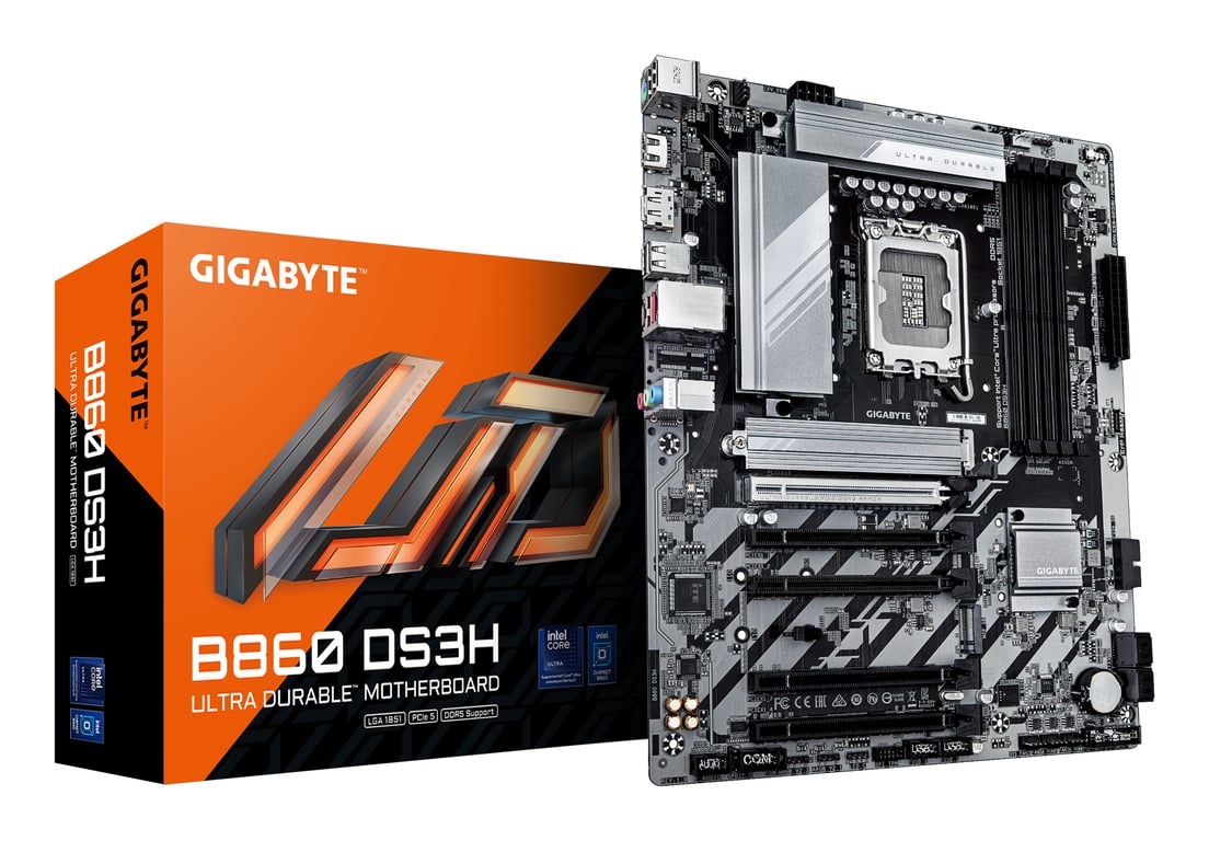 Gigabyte B860 DS3H - vue 2