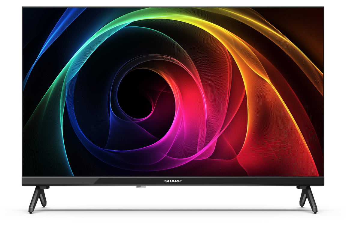 TV LED 24 SHARP HD Ready 3xHDMI 2xUSB DVB T2S2C - vue 4