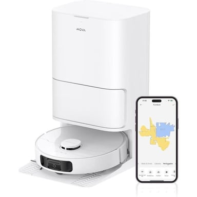 E30 Ultra - Robot Aspirador con Vaciado Automático - Limpieza Automática con Mopa - Tecnología RoboSwing