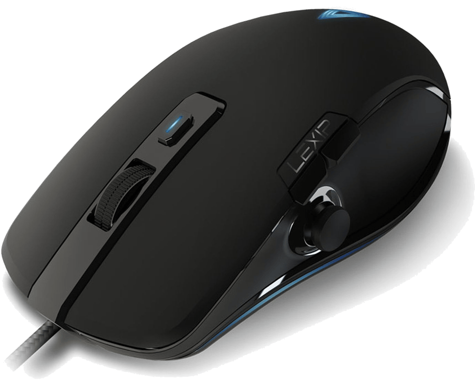 Souris filaire Gamer Lexip Np93 Neptunium Alpha (Noir)