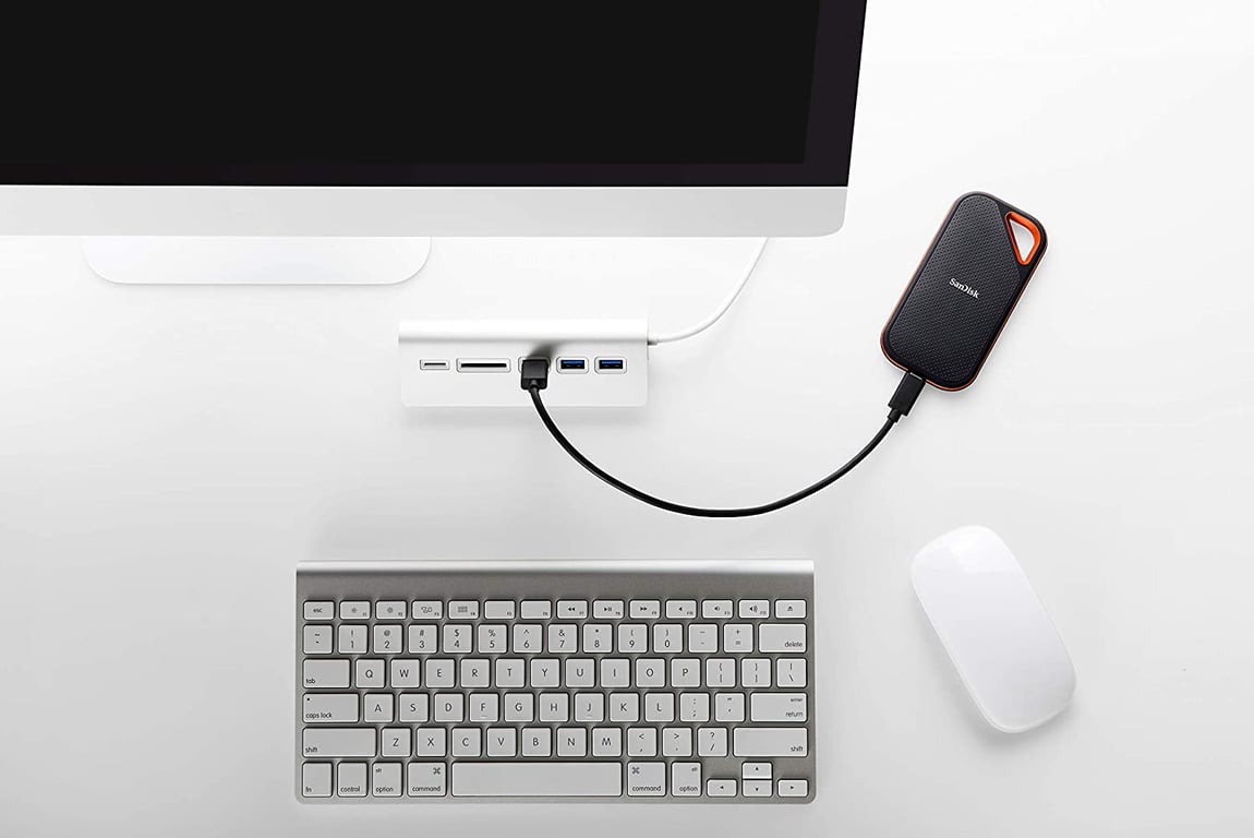 Disque dur externe SSD portable SANDISK Extreme Pro USB 3.1 Gen 2 - vue 2