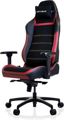 Sedia gaming XL Vertagear PL6800 Burgundy Red con supporto lombare ContourMax, seduta VertaAir e tessuto antibatterico HygennX