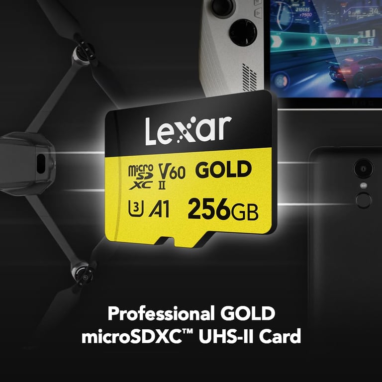 Lexar Professional GOLD MicroSDXC UHS II Neuf - vue 2