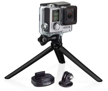 GoPro ABQRT-002 trépied Caméras numériques 3 pieds Noir