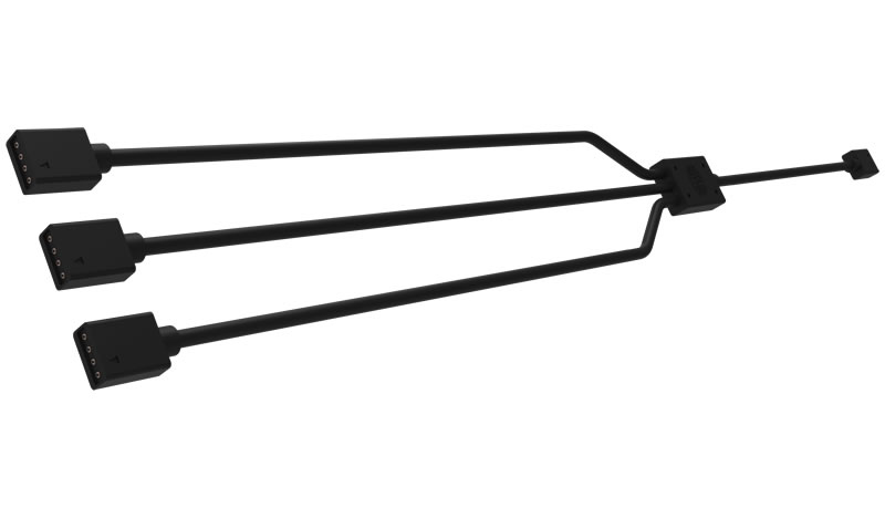 Cooler Master R4 ACCY RGBS R2 pièce et accessoire pour systèmes de refroidissement d'ordinateurs Diviseur de câbles Neuf - vue 3