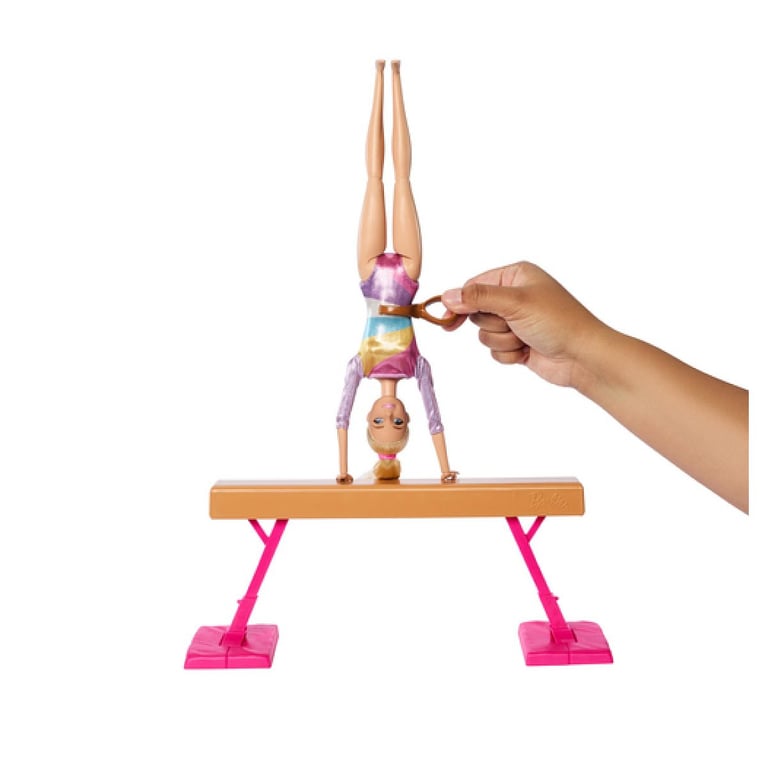 Poupée Barbie Gymnaste HRG52 – Coffret avec Plus de 10 Accessoires - vue 3