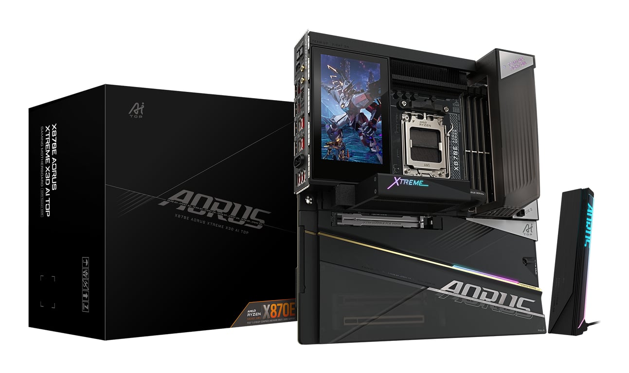 Gigabyte X870E AORUS XTREME X3D AI TOP - vue 9