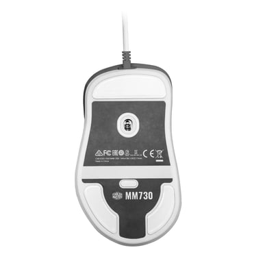 Cooler Master Peripherals MM730 ratón Juego mano derecha USB tipo A Óptico 16000 DPI