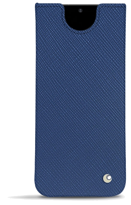 Pochette cuir Samsung Galaxy S20+ 5G - PochetteBleu