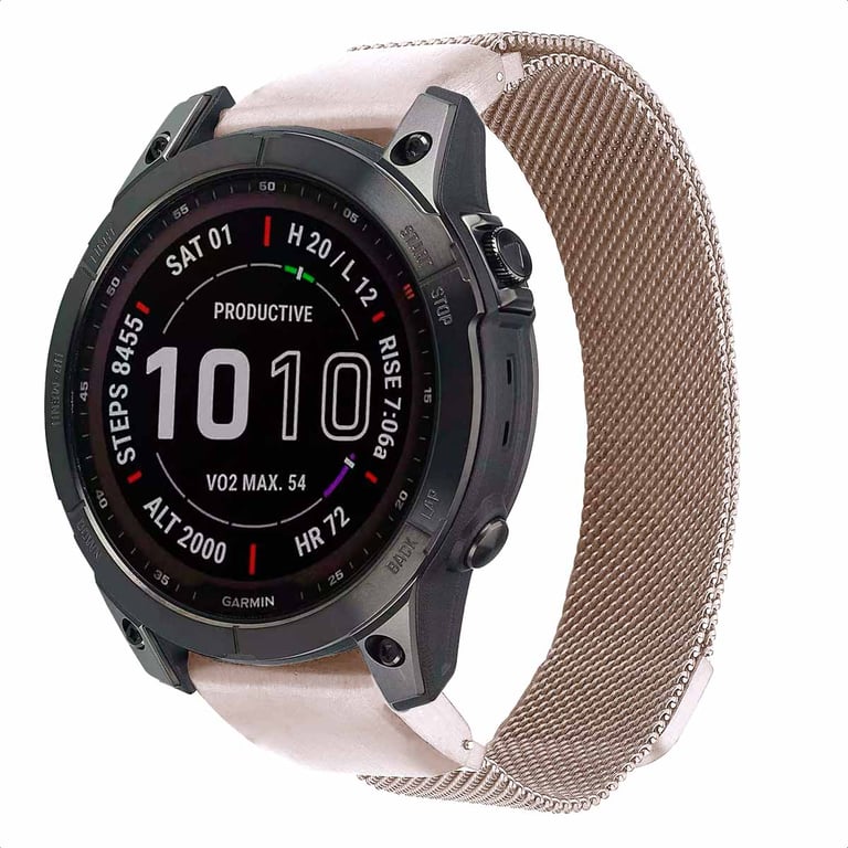 Bracelet QuickFit® Milanais pour Garmin 20mm - vue 4