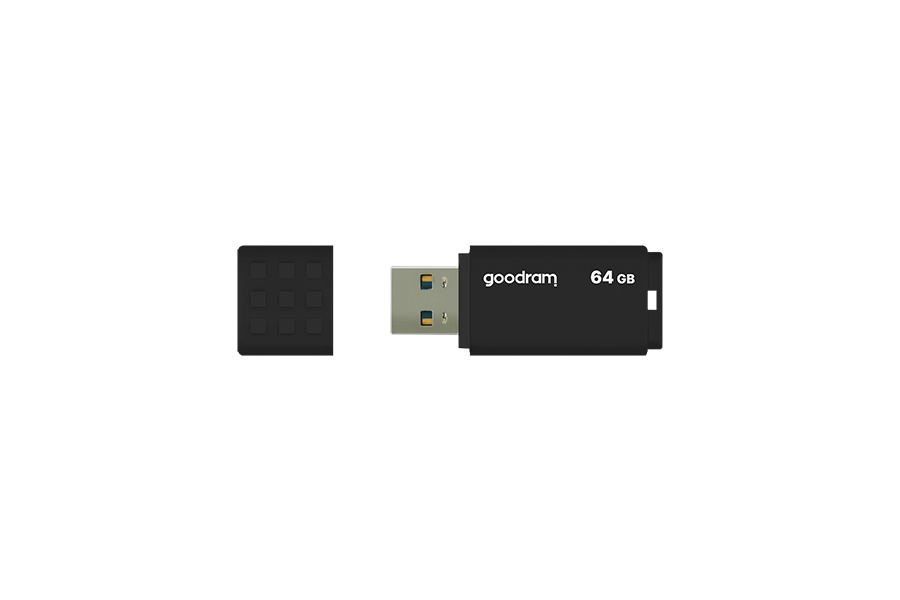 Goodram UME3 lecteur USB flash 64 Go USB Type-A 3.2 Gen 1 (3.1 Gen 1) Noir - Neuf