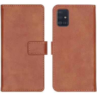 imoshion Étui de télephone portefeuille pour Samsung Galaxy A51 - Marron