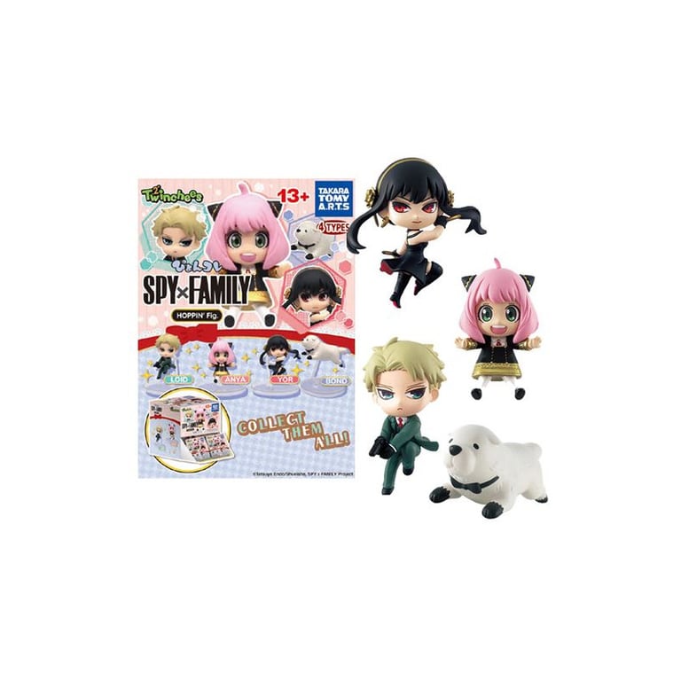 Figurine Tomy Twinchees Spy X Family Hoppin Modèle aléatoire