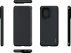Oppo Funda con cierre para Oppo Find X5 Pro Funda abatible con tarjetero Negro